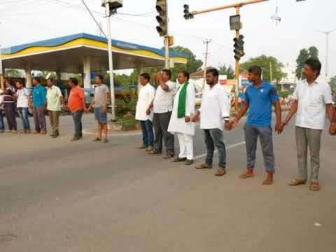 Gadag: Protests by BJP farmer unit and Yuva Morcha