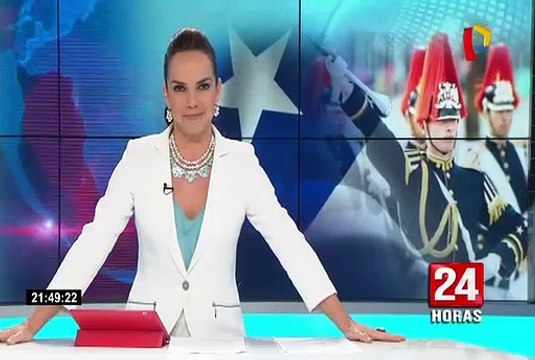 Miembros de la Escuela Militar de Chorrillos participan en Parada Militar de Chile