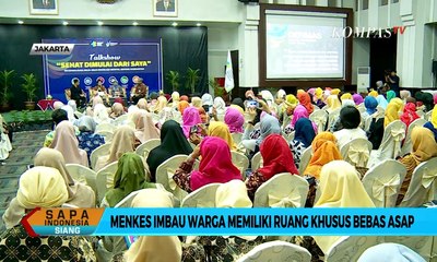 Menkes Imbau Warga Memiliki Ruang Khusus Bebas Asap