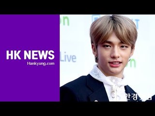 [세로직캠] 스트레이 키즈(StrayKids) 현진, 돋보이는 비주얼…'진정한 만찢남'