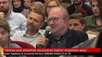 "türkiye yeni dönemde uluslararası ilişkiler disiplinine aday"