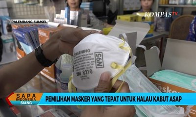Pemilihan Masker yang Tepat untuk Halau Kabut Asap
