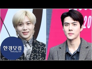 [세로직캠] 샤이니 태민&엑소 세훈, '그저 바라보게 만드는 멋진 두 남자'
