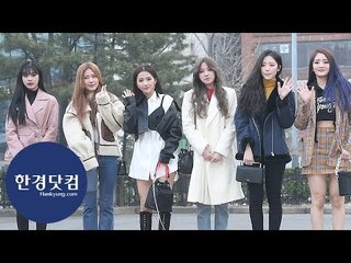 (여자)아이들((G)I-DLE), 세뇨리따로 돌아온 소녀들…'눈 뗄 수 없는 아름다움'(뮤직뱅크 출근길)