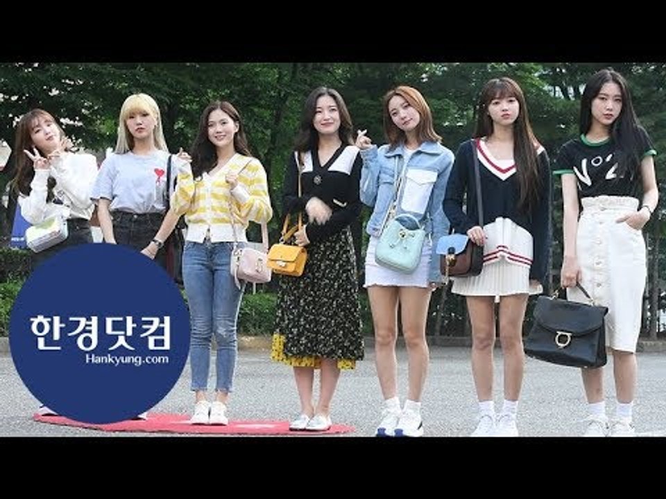 오마이걸(OHMYGIRL), 머리부터 발끝까지 사랑스러워…'인형보다 깜찍해~'(뮤직뱅크 출근길)
