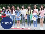 러블리즈(LOVELYZ), 한층 더 사랑스러워진 소녀들…'예쁘네~'(뮤직뱅크 출근길)