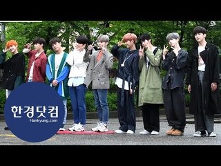 원더나인(1THE9), '소녀팬 마음 흔드는 멋진 소년들' (뮤직뱅크 출근길)