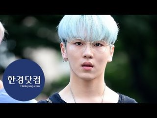 펜타곤 키노, 민트 머리가 이렇게 잘 어울릴 줄이야…'감탄을 부르는 멋짐'