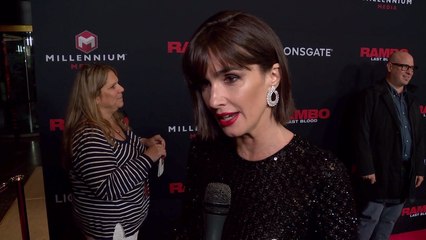 'Rambo: Last Blood' Premiere: Paz Vega