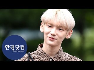 JBJ95 켄타, 팬의 응원받으며 즐거운 출근길…'부드러운 미소~'(뮤직뱅크 출근길)