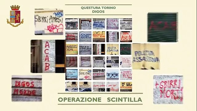 Torino - Digos operazione Asilo (20.09.19)