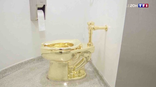Royaume-Uni : un WC en or massif dérobé - ZAPPING ACTU HEBDO DU 21/09/2019