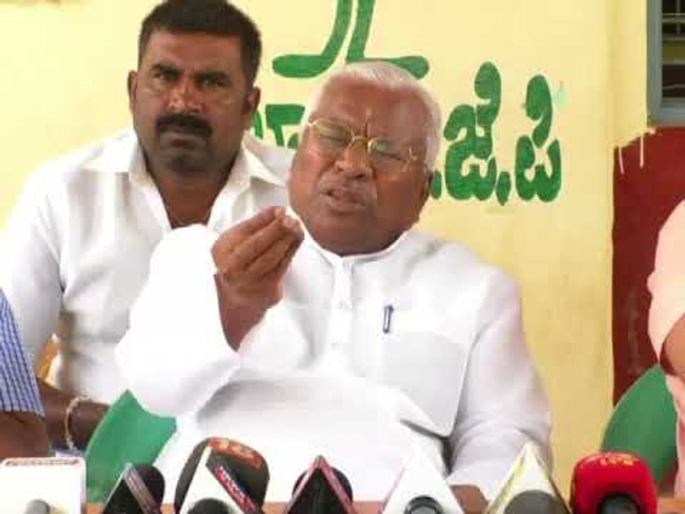 bjp targets congress and jds