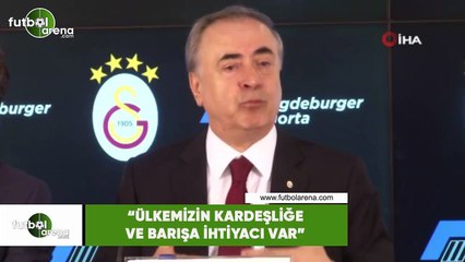 Mustafa Cengiz: "Ülkemizin barışa ver kardeşliğe ihtiyacı var"