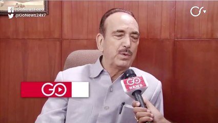Government Hiding Truth On Ground: Ghulam Nabi Azad