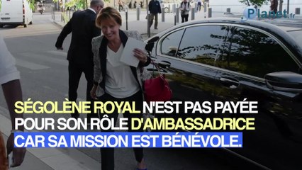 Non, Ségolène Royal n'est pas payée en tant qu'ambassadrice des rôles