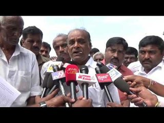 ಚಾಮರಾಜನಗರ : ಕೆರೆಗಳಿಗೆ ನೀರು ತುಂಬಿಸುವ ಯೋಜನೆ-ಸಚಿವರ ಭೇಟಿ