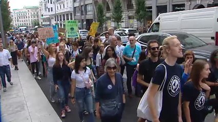 Madrid se suma a la huelga mundial por el clima
