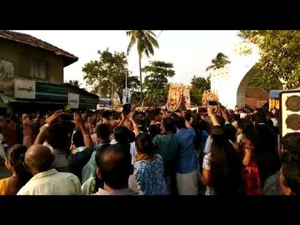 പത്മനാഭസ്വാമി ക്ഷേത്രം ആറാട്ടിനോട് അനുബന്ധിച്ചുള്ള ദൃശ്യങ്ങള്‍