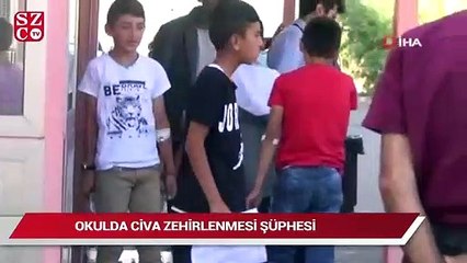 Okulda civa zehirlenmesi şüphesi: 27 öğrenci tedavi altına alındı