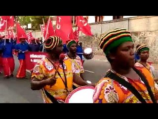 ആവേശമായി തൊഴിലാളികളുടെ മാര്‍ച്ച്