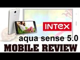 इंटेक्स का सस्ता स्मार्ट फोन : Mobile Review: ‘Intex Aqua Sense 5.0