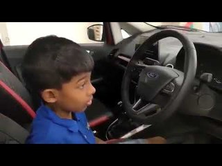 മലയാളി ബാലന്‍ മാസ്റ്റര്‍ ഉദ്ദവ് ഫോര്‍ഡ് എക്കോ‌സ്പോട്ട് റിവ്യൂ നല്‍കുന്നു - വിസ്മയിപ്പിക്കുന്ന വീഡിയോ