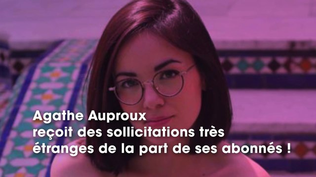 Agathe Auproux un de ses abonnés lui propose 5000€ pour sentir ses pieds