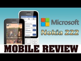 माइक्रोसॉफ्ट ने लांच किया नोकिया 222 ड्यूल सिम फोन : Microsoft announces Nokia 222 Dual SIM