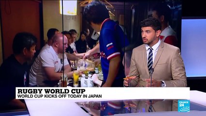 Rugby World Cup kicks off today in Japan
