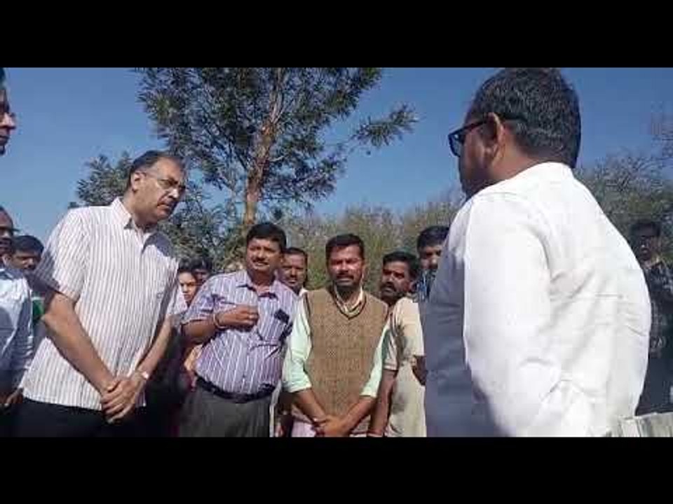 ರಾಯಚೂರಿನಲ್ಲಿ ಕೇಂದ್ರ ಬರ ಅಧ್ಯಯನ ತಂಡದಿಂದ ಪರಿಶೀಲನೆ