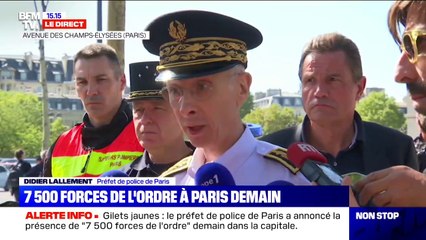 Préfet de police de Paris: "Pour ne plus utiliser le LBD, il faudrait que ceux qui manifestent le fassent de façon un peu plus pacifique"