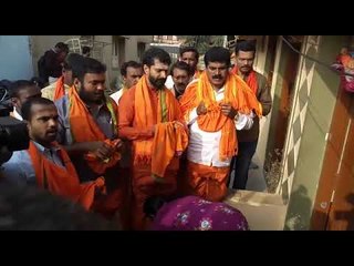 ಮೋದಿ ಮತ್ತೆ ಪ್ರಧಾನಿಯಾಗಲೆಂದು ಭಿಕ್ಷಾಟನೆಗೆ ಇಳಿದ ಶಾಸಕ ಸಿ.ಟಿ ರವಿ