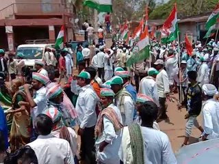 ಧಾರವಾಡದಲ್ಲಿ ಕಾಂಗ್ರೆಸ್ ಜೆಡಿಎಸ್ ಪಕ್ಷದಿಂದ ಭರ್ಜರಿ ಪ್ರಚಾರ