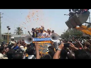 ಮಲ್ಲನಕುಪ್ಪೆಯಲ್ಲಿ ನಟ ಯಶ್‌ಗೆ ಭರ್ಜರಿ ಸ್ವಾಗತ