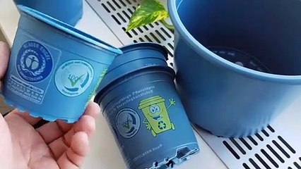 Pöppelmann recycle intégralement ses pots d'horticulture