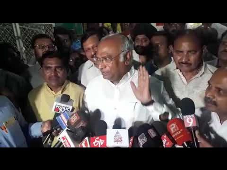 ಅಮಿತ್ ಶಾಗಾಗಿ ನಾನು ಹುಟ್ಟಿಲ್ಲ ಎಂದ ಹಿರಿಯ ನಾಯಕ ಮಲ್ಲಿಕಾರ್ಜುನ್ ಖರ್ಗೆ