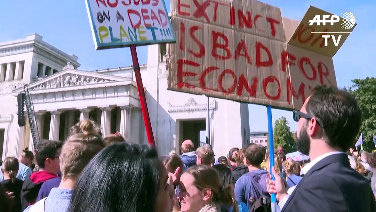 Tausende bei Klima-Demo in München