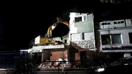 Annecy : la démolition de l’ancienne boîte de nuit Le Maracaïbo se poursuit