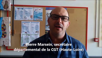 Rentrée syndicale avec Pierre Marsein (CGT)