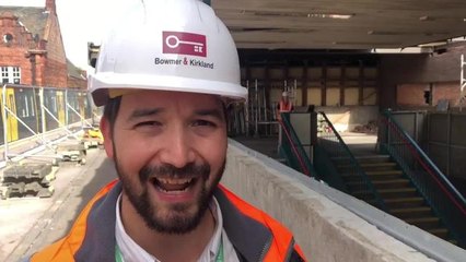 Demolition work starts at South Shields's Metro station