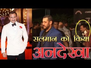 सलमान खान को सैफ ने किया अनदेखा