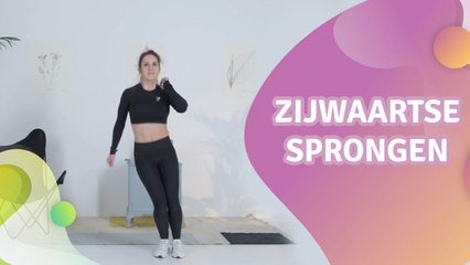 zijwaartse sprongen - Gezonder leven