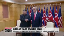 Seoul's nuclear envoy expects N. Korea-U.S. talks to restart within September