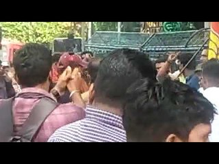 അതിതീവ്ര മുദ്രാവാക്യങ്ങളുമായി ബി ജെ പി പ്രവര്‍ത്തകരുടെ പ്രകടനം