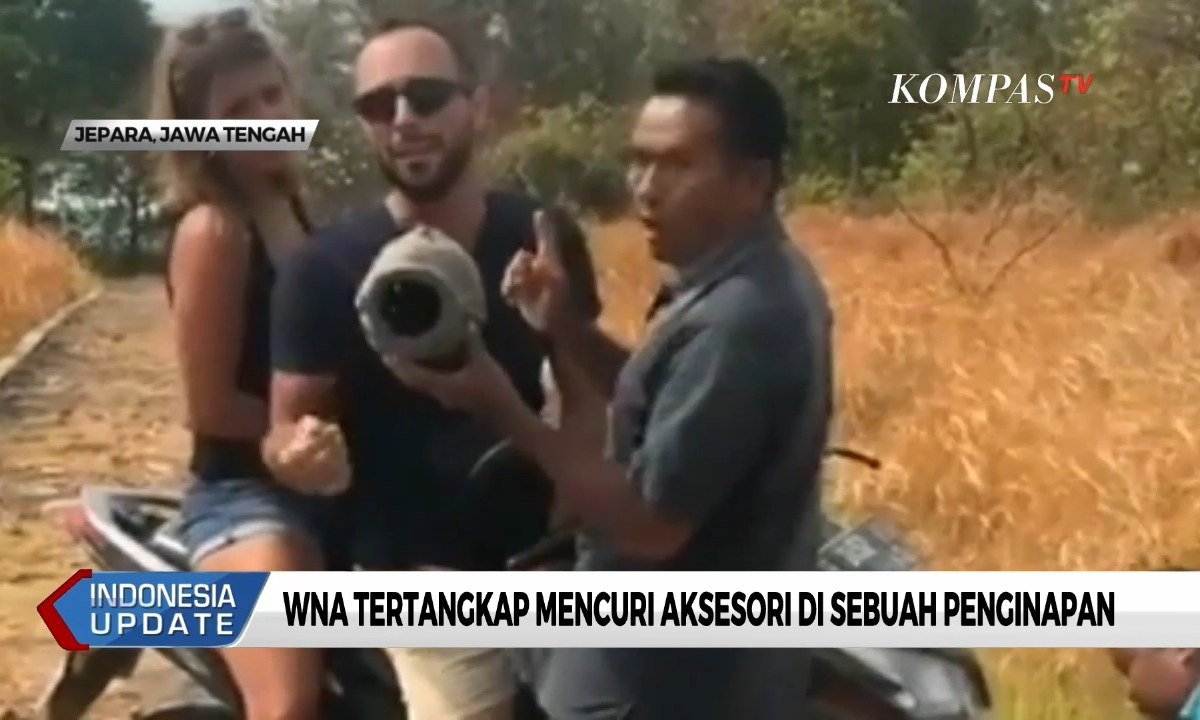 WNA Tertangkap Mencuri Aksesoris di Sebuah Penginapan