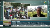 Argentina: paro y jornada de duelo por muerte de docentes en Chubut