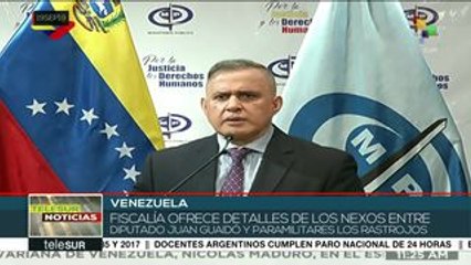 Venezuela: fiscalía denuncia nexos entre Guaidó y paramilitares