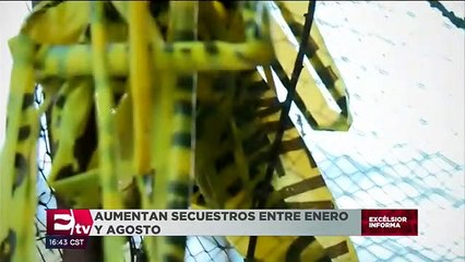 Aumentan secuestros en México en lo que va de 2019