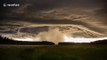 Stunning hyperlapse captures huge supercell forming in Alberta, Canada